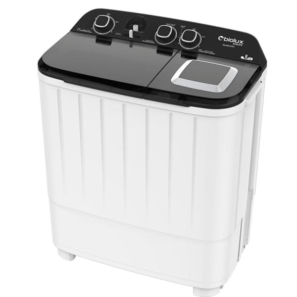 Machine à Laver Semi Automatique Biolux 8Kg Blanc(DT81) Machine à Laver Semi Automatique Biolux 8Kg Blanc(DT81)